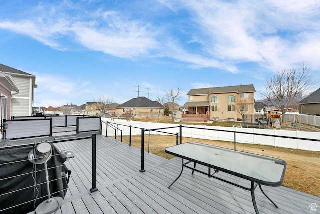 111 S 2300 W, Kaysville, UT 84037 - deck featuring a residential view and fence