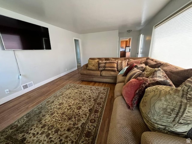 127 Mason Ln, North Salt Lake, UT 84054 - living room featuring hardwood / wood-style floors