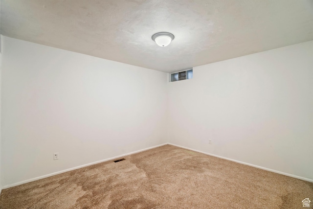 1078 Sumac Dr, Logan, UT 84321 - spare room with carpet flooring and a textured ceiling