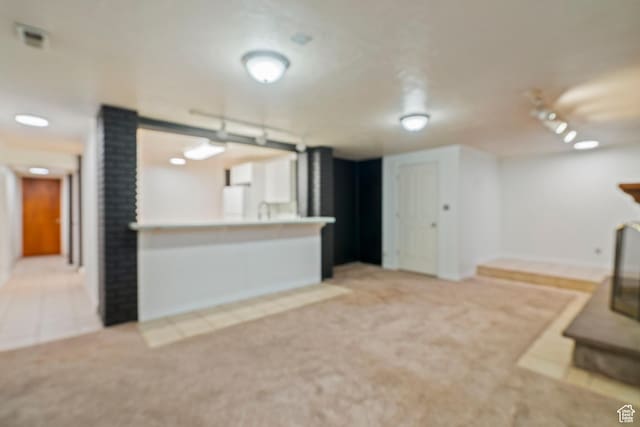 1078 Sumac Dr, Logan, UT 84321 - unfurnished living room with carpet
