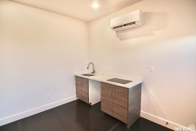 145 Crimson Cliffs Dr, Moab, UT 84532 - bathroom featuring an AC wall unit and sink