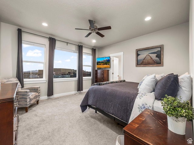 1352 E Abigail Ln, Eagle Mountain, UT 84005 - carpeted bedroom featuring ceiling fan