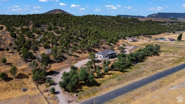 711 W Main St, Enterprise, UT 84725 - drone / aerial view with a mountain view