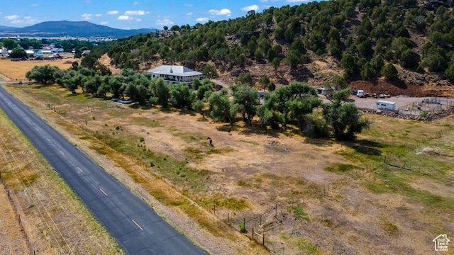711 W Main St, Enterprise, UT 84725 - drone / aerial view with a mountain view and a rural view