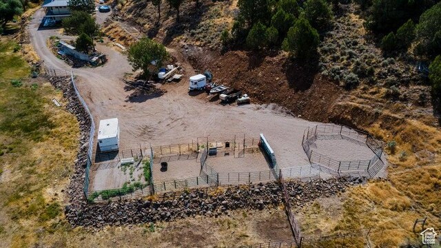 711 W Main St, Enterprise, UT 84725 - bird's eye view featuring a rural view