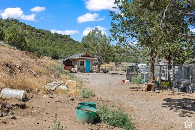 711 W Main St, Enterprise, UT 84725 - view of yard with an outbuilding