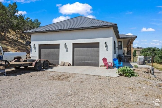 711 W Main St, Enterprise, UT 84725 - view of property exterior featuring a garage