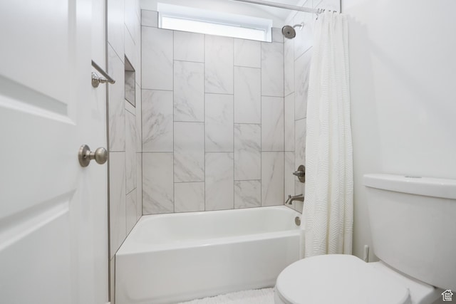 651 W Owen Dr, St George, UT 84790 - bathroom with toilet and shower / bath combination with curtain