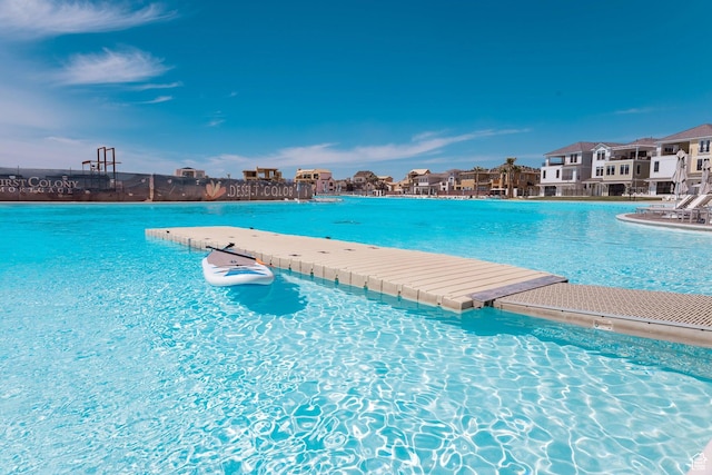 651 W Owen Dr, St George, UT 84790 - view of pool with a water view