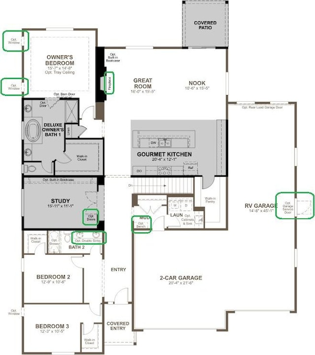 6187 W Wapiti Ridge Ln Unit 334, Herriman, UT 84096 - floor plan