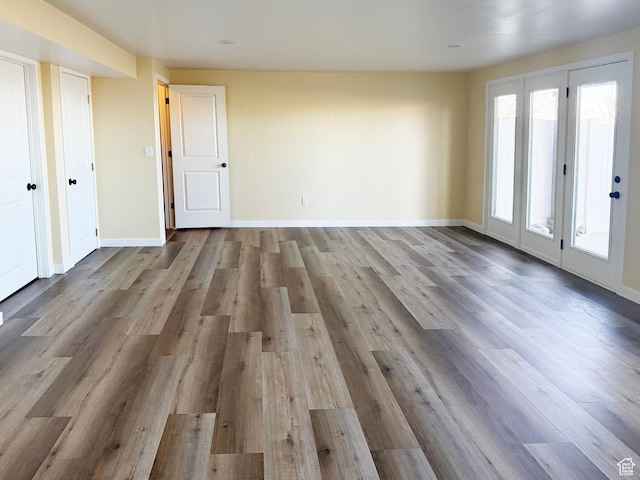 127 E Chandlerpoint Way S, Draper, UT 84020 - interior space featuring baseboards and wood finished floors