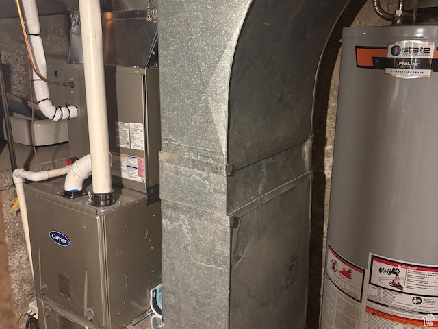 105 W 400 N, Centerfield, UT 84622 - utilities with gas water heater and heating unit