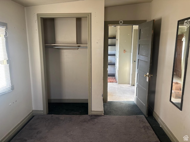105 W 400 N, Centerfield, UT 84622 - unfurnished bedroom featuring a closet, carpet flooring, and baseboards