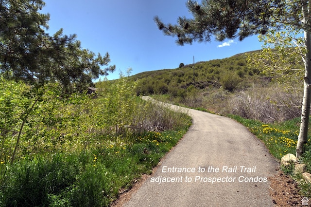 2255 Sidewinder Dr Unit 627, Park City, UT 84060 - view of street featuring a mountain view
