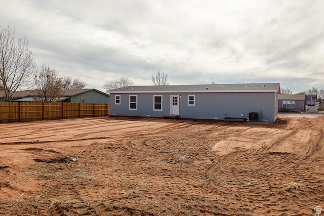 442 W Pipe Springs Dr, Kanab, UT 84741 - back of property featuring central AC