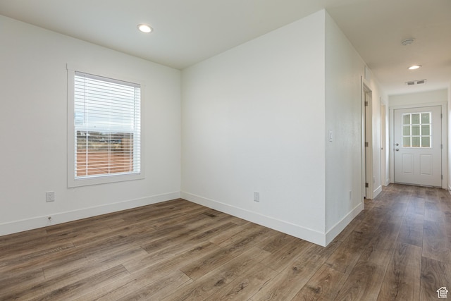 442 W Pipe Springs Dr, Kanab, UT 84741 - spare room with hardwood / wood-style flooring