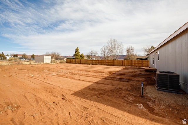 442 W Pipe Springs Dr, Kanab, UT 84741 - view of yard with central air condition unit