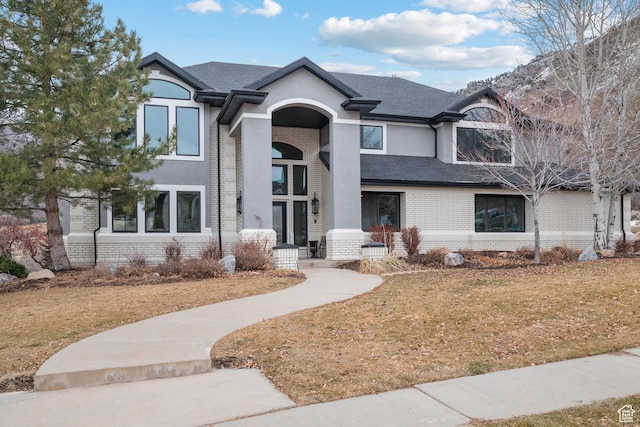 1533 Rosanna Ln, Alpine, UT 84004 - view of front facade with a front lawn