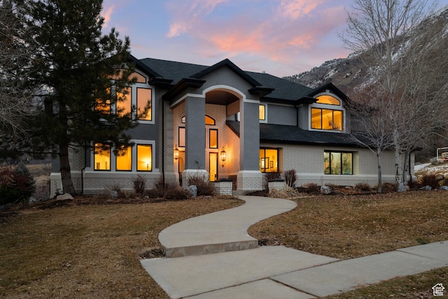 1533 Rosanna Ln, Alpine, UT 84004 - view of front of property with a lawn