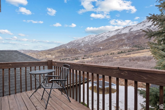 1533 Rosanna Ln, Alpine, UT 84004 - wooden terrace with a mountain view