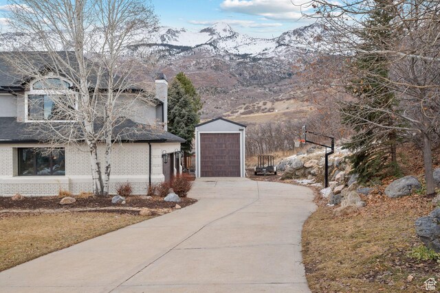 1533 Rosanna Ln, Alpine, UT 84004 - exterior space with a mountain view