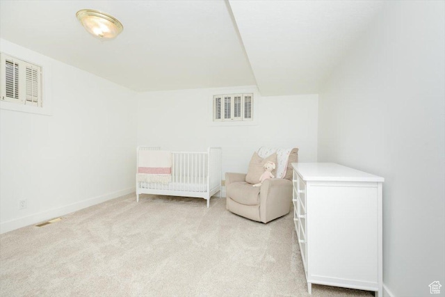 1453 E 1200 N, Logan, UT 84341 - bedroom featuring light carpet, a nursery area, and baseboards