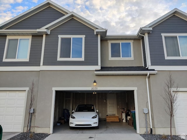 2075 N 4100 W Unit 473, Lehi, UT 84043 - view of property with a garage
