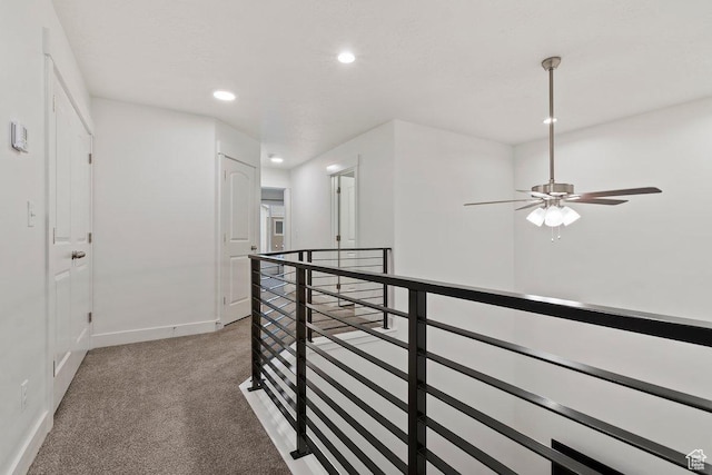 2075 N 4100 W Unit 473, Lehi, UT 84043 - hallway with carpet