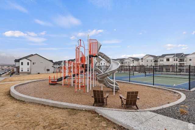 2075 N 4100 W Unit 473, Lehi, UT 84043 - view of play area featuring tennis court
