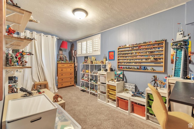 1737 N Sego Ln, Provo, UT 84604 - carpeted bedroom with a textured ceiling