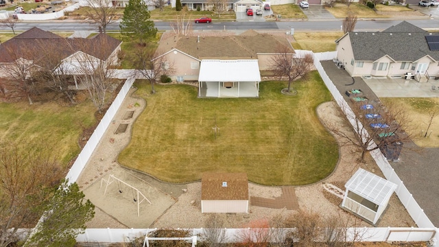 334 S Lariat Way, Grantsville, UT 84029 - drone / aerial view featuring a residential view