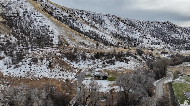 view of mountain feature