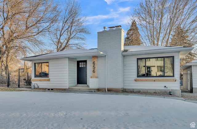 view of front of house