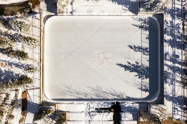 8195 N Ranch Garden Rd, Park City, UT 84098 - drone / aerial view