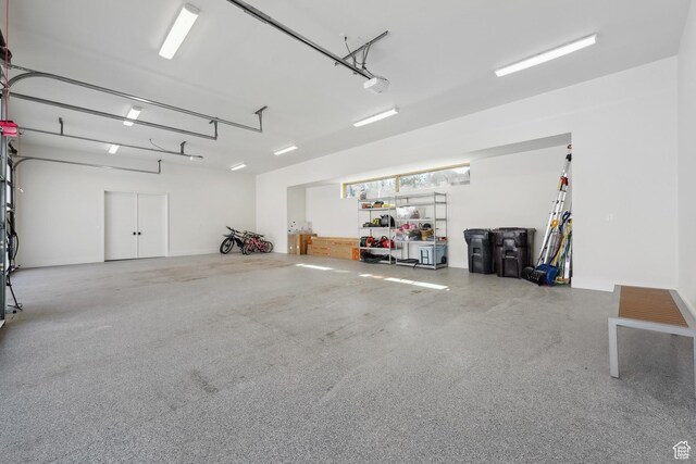 8195 N Ranch Garden Rd, Park City, UT 84098 - garage with a garage door opener
