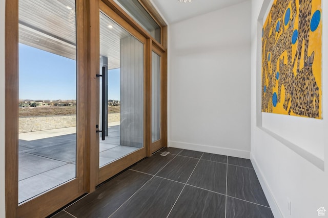 8195 N Ranch Garden Rd, Park City, UT 84098 - doorway to outside featuring baseboards