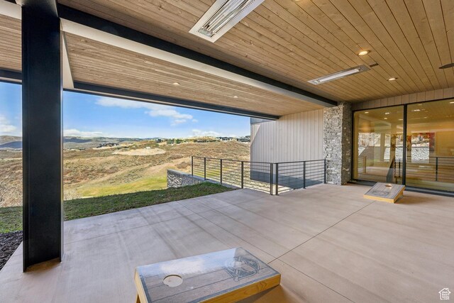 8195 N Ranch Garden Rd, Park City, UT 84098 - view of patio