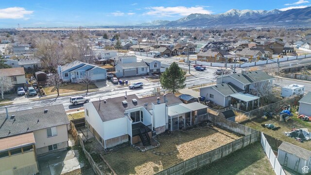 6374 W 3100 S, West Valley City, UT 84128 - aerial view featuring a mountain view