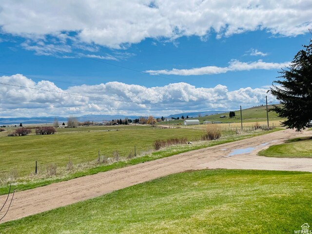 500 W 200 N, Paris, ID 83261 - view of property's community with a mountain view, a rural view, and a lawn