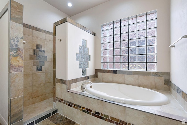 2085 N Tuweap Unit 52, St George, UT 84770 - bathroom featuring separate shower and tub