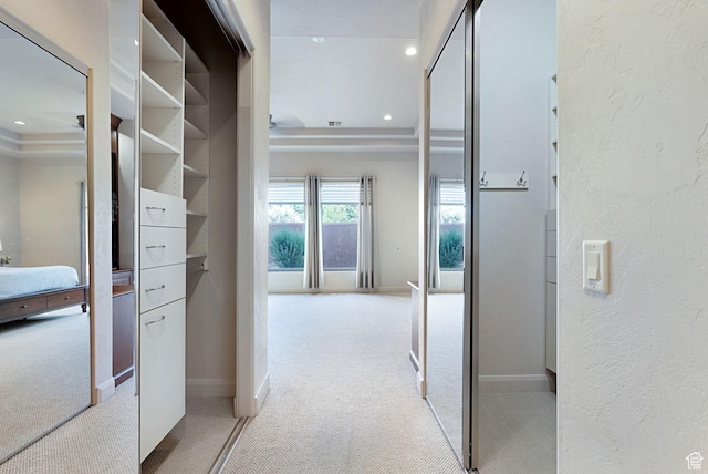 2085 N Tuweap Unit 52, St George, UT 84770 - hall with light colored carpet