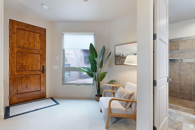 2085 N Tuweap Unit 52, St George, UT 84770 - entryway with light colored carpet