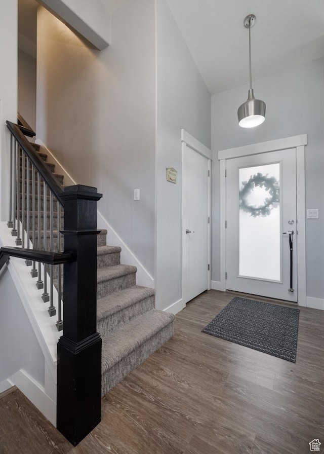 4093 E 4000 S, Vernal, UT 84078 - entryway featuring hardwood / wood-style flooring