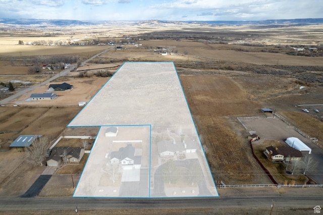 4093 E 4000 S, Vernal, UT 84078 - aerial view with a mountain view