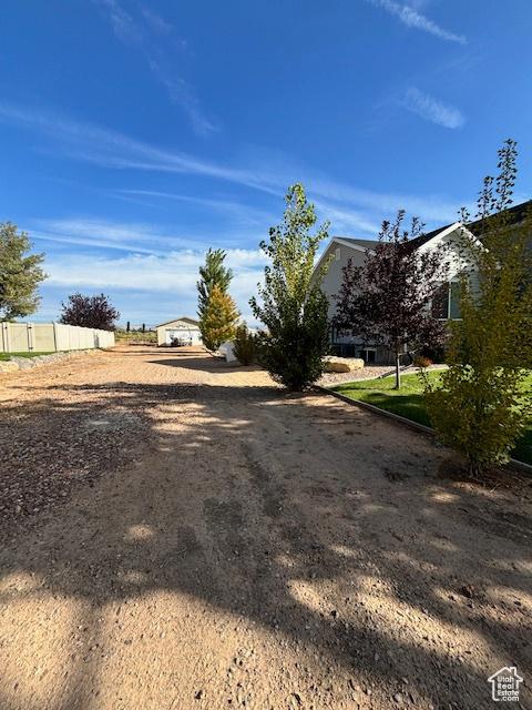 4093 E 4000 S, Vernal, UT 84078 - view of yard