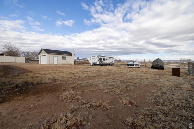 4093 E 4000 S, Vernal, UT 84078 - view of yard with a garage and an outdoor structure