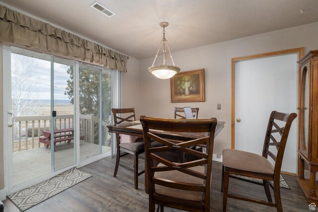 4111 E 4000 S, Vernal, UT 84078 - dining area featuring hardwood / wood-style floors