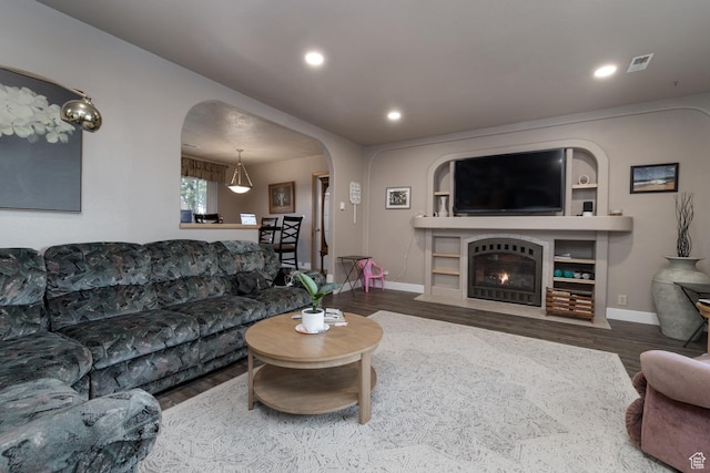 4111 E 4000 S, Vernal, UT 84078 - living room featuring hardwood / wood-style floors
