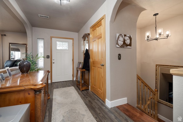4111 E 4000 S, Vernal, UT 84078 - foyer with dark hardwood / wood-style flooring