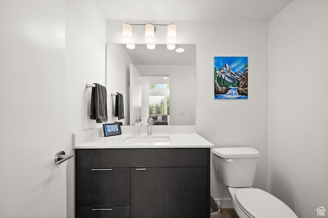 4513 S Bleecker Pl E, Millcreek, UT 84117 - bathroom with vanity and toilet